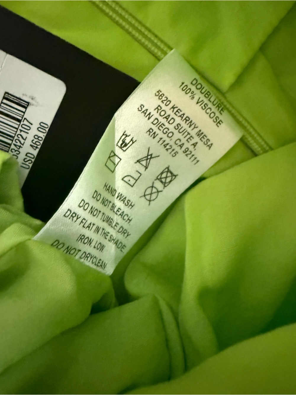 NWT ViX Paula Hermanny Penelope Colorblock Strapless Maxi Dress Size 4 - Picture 6 of 6